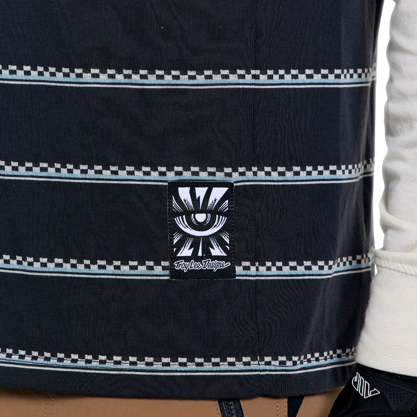 Skyline Fakie Ride LS Tee Stripe Carbon