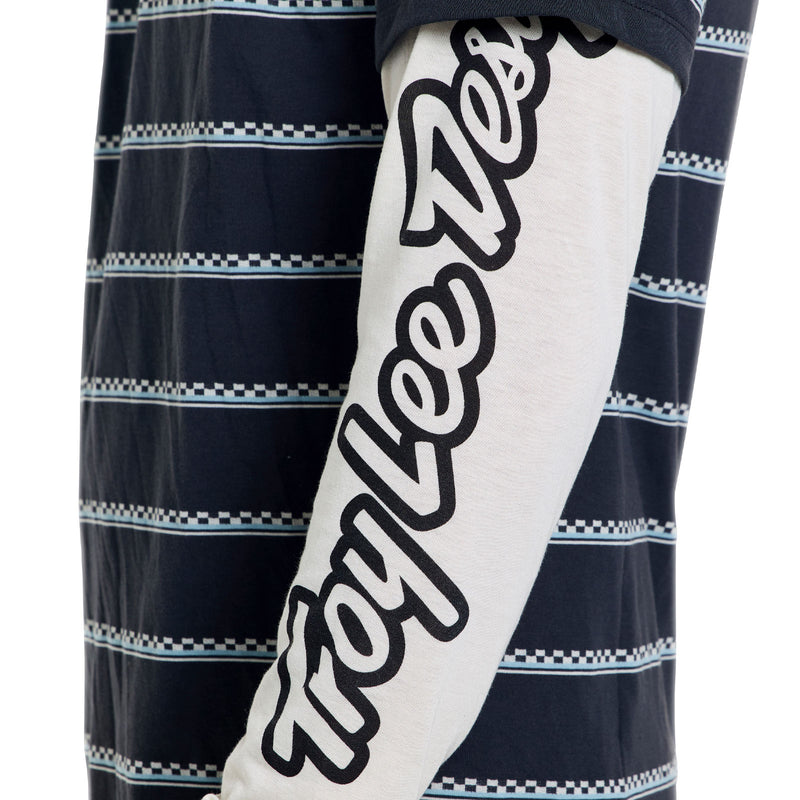 Skyline Fakie Ride LS Tee Stripe Carbon