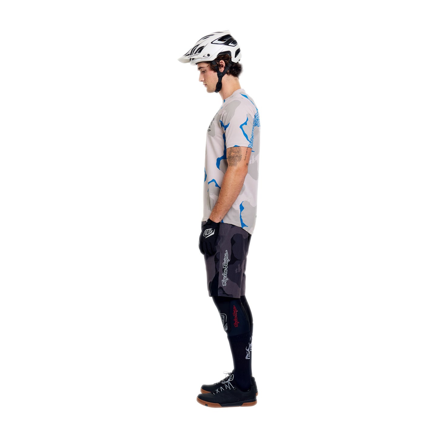 Skyline Pro SS Jersey Flow Camo Pumice