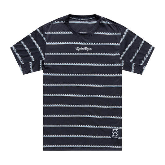 Skyline Ride SS Tee Checked Out Carbon