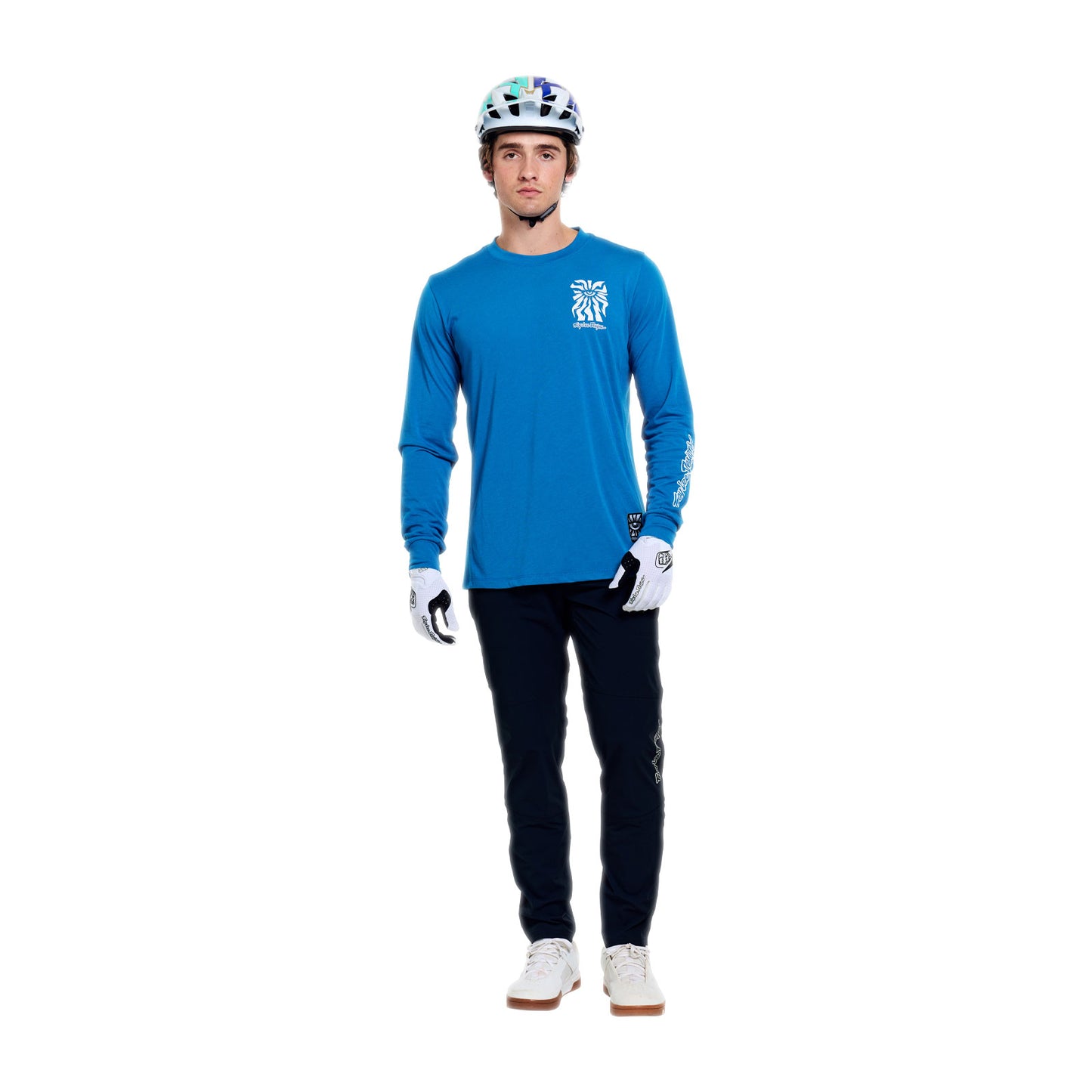 Skyline Ride LS Tee One Eye Aero Blue