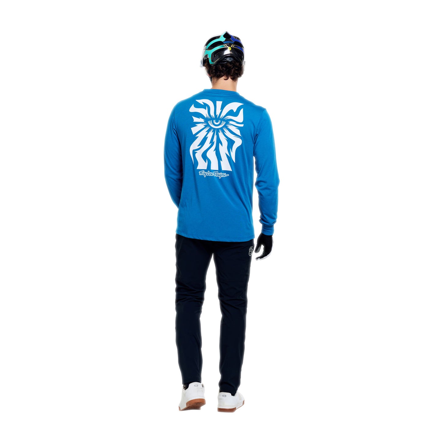 Skyline Ride LS Tee One Eye Aero Blue