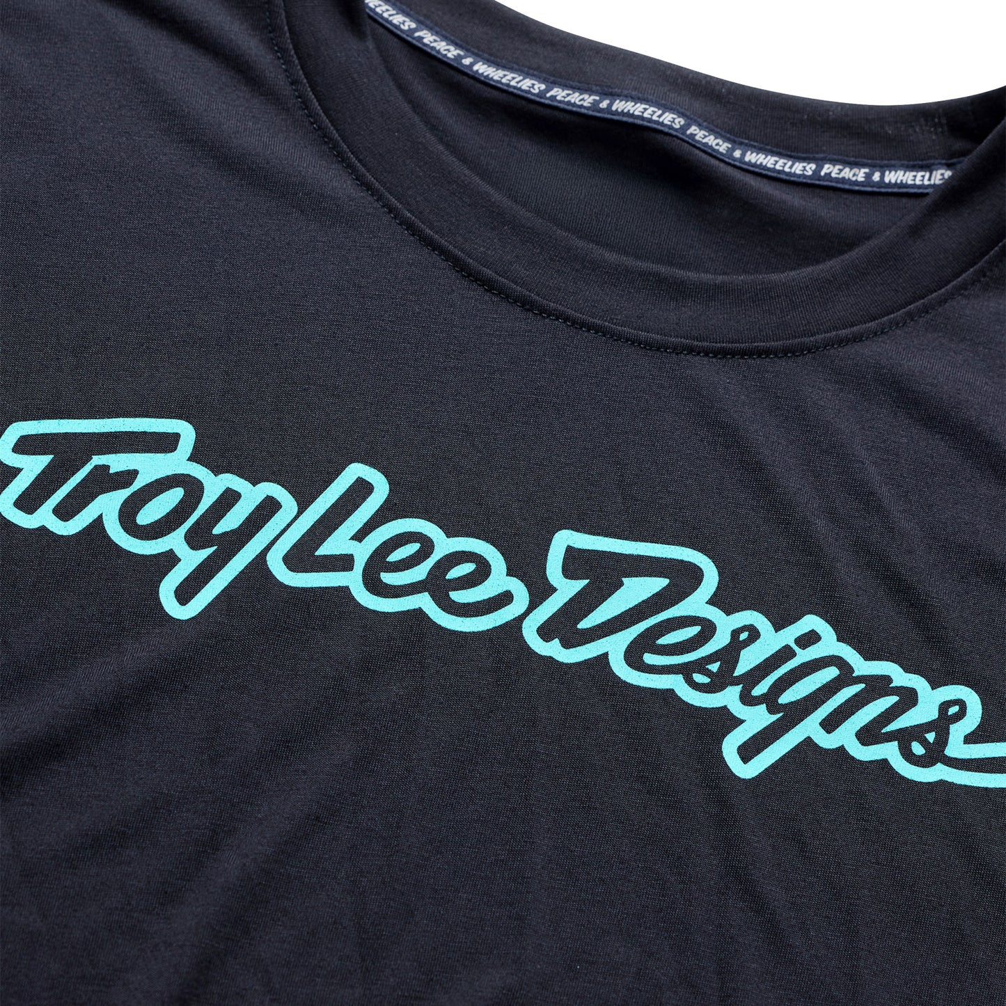 Skyline Ride LS Tee Signature Black / Real Teal