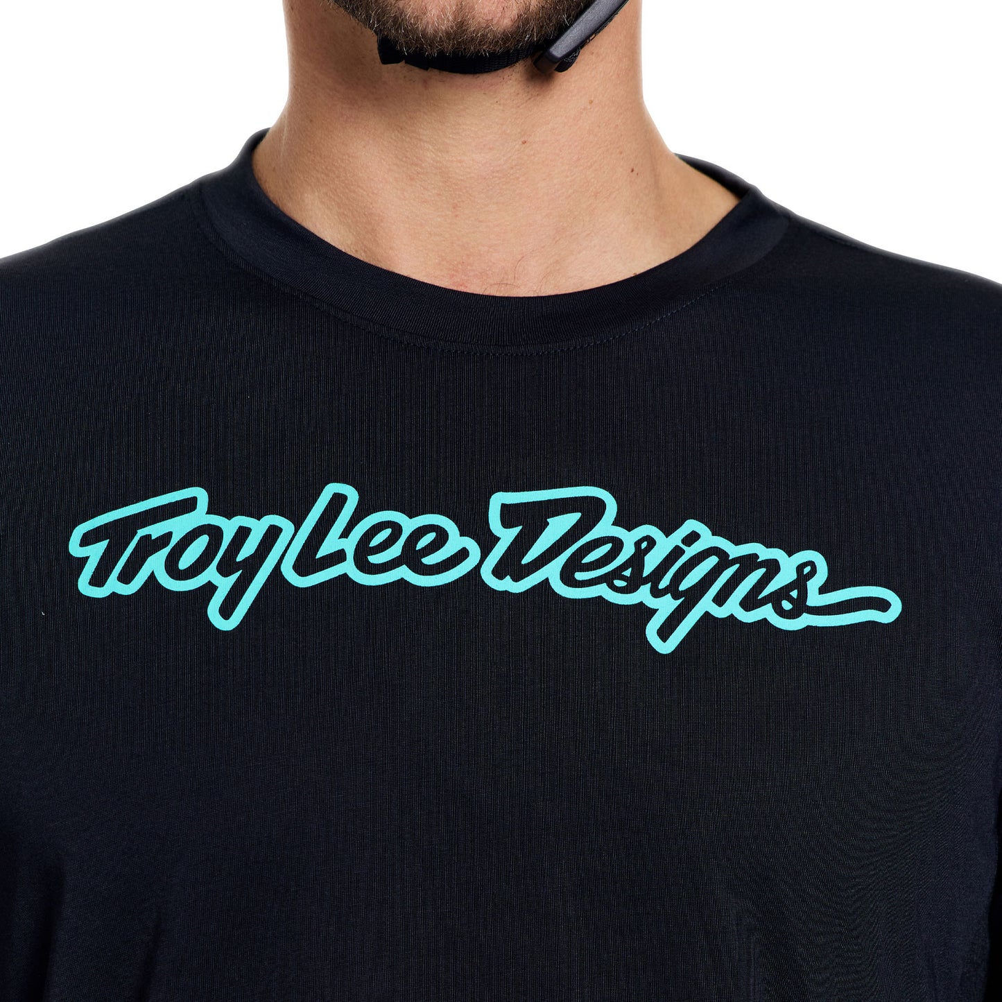 Skyline Ride LS Tee Signature Black / Real Teal