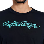 Skyline Ride LS Tee Signature Black / Real Teal