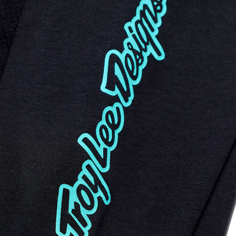 Skyline Ride LS Tee Signature Black / Real Teal