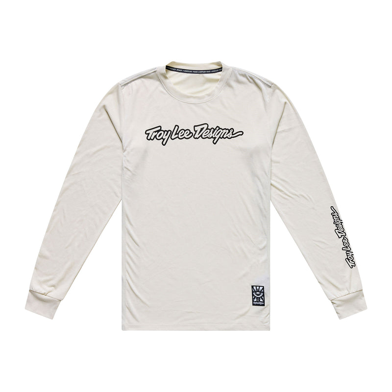 Skyline Ride LS Tee Signature Pumice