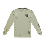 Skyline Ride LS Tee Stamps Sage