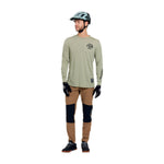 Skyline Ride LS Tee Stamps Sage
