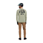 Skyline Ride LS Tee Stamps Sage