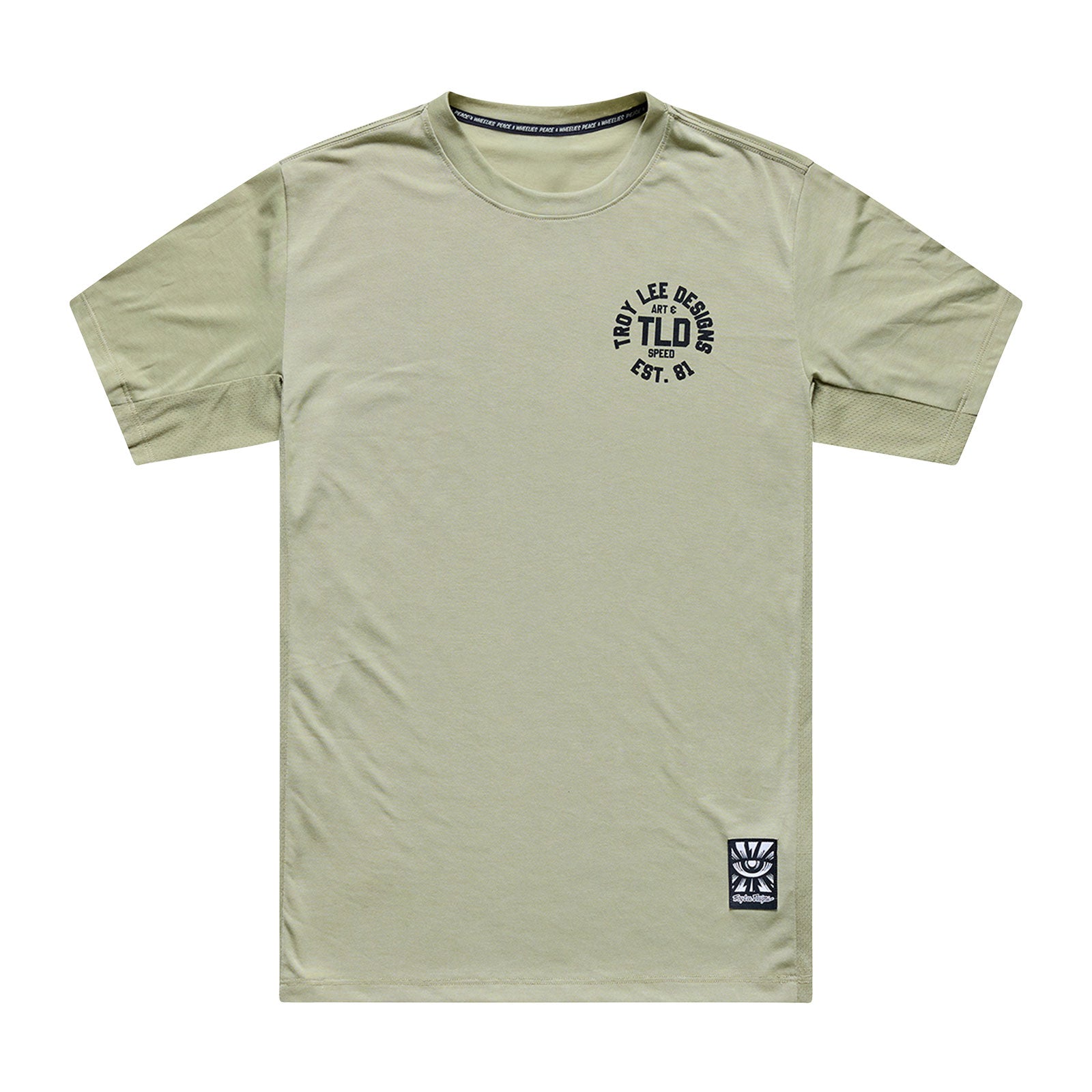 Skyline Ride SS Tee Stamps Sage