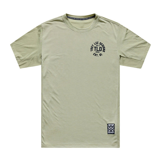 Skyline Ride SS Tee Stamps Sage