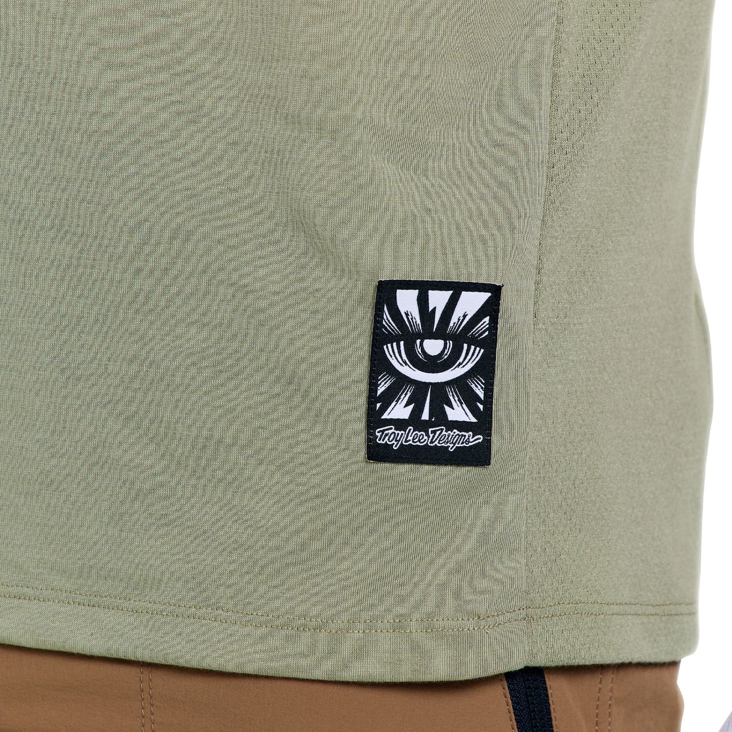 Skyline Ride SS Tee Stamps Sage