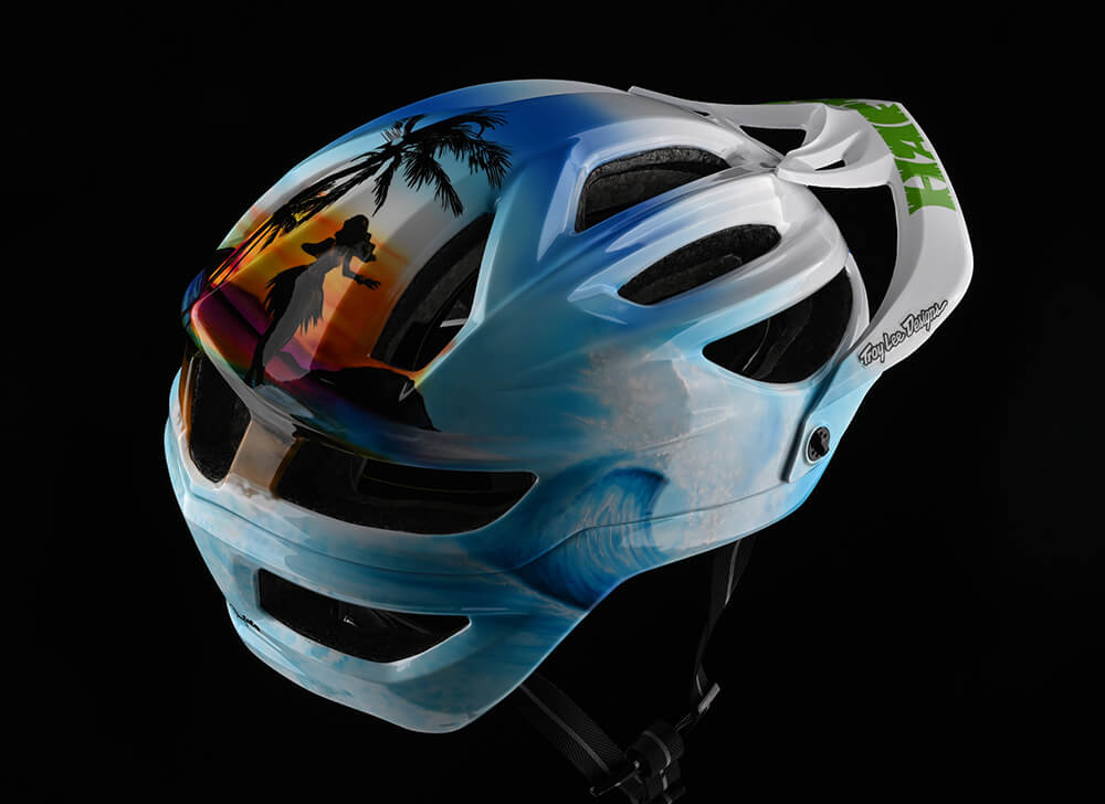 bike helmet design Custom Wrap Graphics MATCH YOUR STYLE TO YOUR BIKE Does your helmet look boring compared to your bike and doesnt it compliment the style of your graphics The "Optic" Concept Helmet Wins