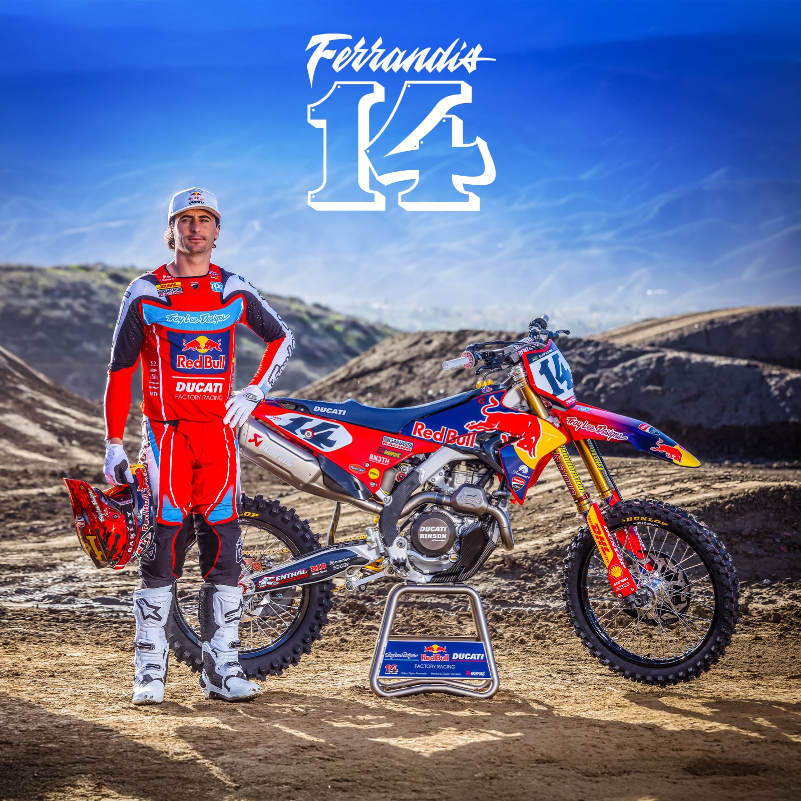 Troy Lee Designs Red Bull Ducati Factory Racing