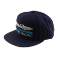 Flat Bill Snapback Troy Lee Designs Factory Racing Navy / Blue