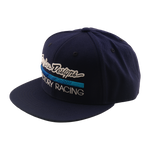 Flat Bill Snapback Troy Lee Designs Factory Racing Navy / Blue