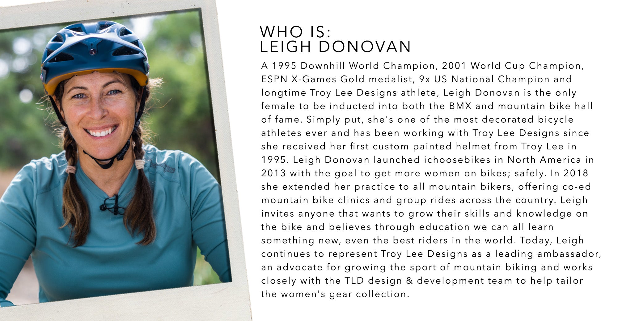 Who is Leigh Donovan?