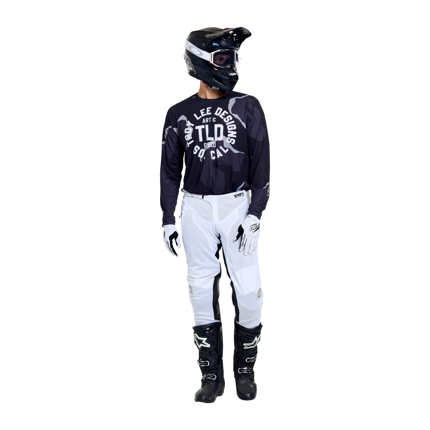 GP Pro Air LS Jersey Camo Black