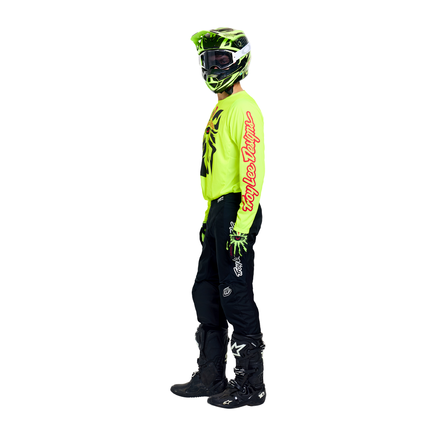 GP Pro LS Jersey Cyclops Flo Yellow