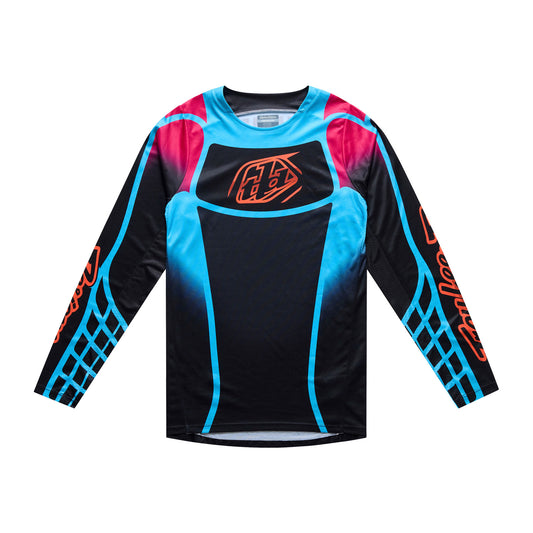 GP Pro LS Jersey Framework Black / Cyan