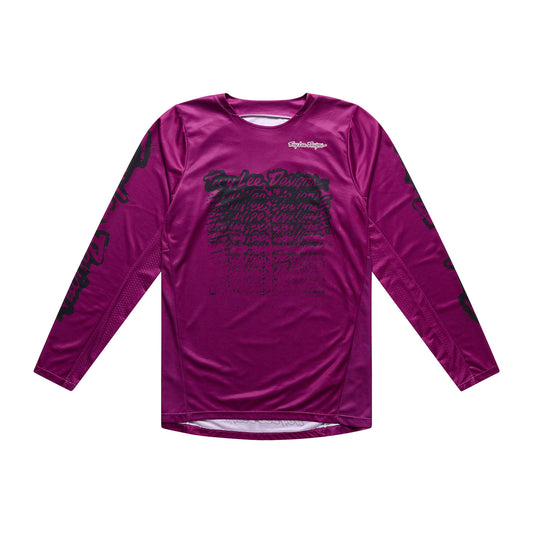 GP Pro LS Jersey Stamp Fuchsia