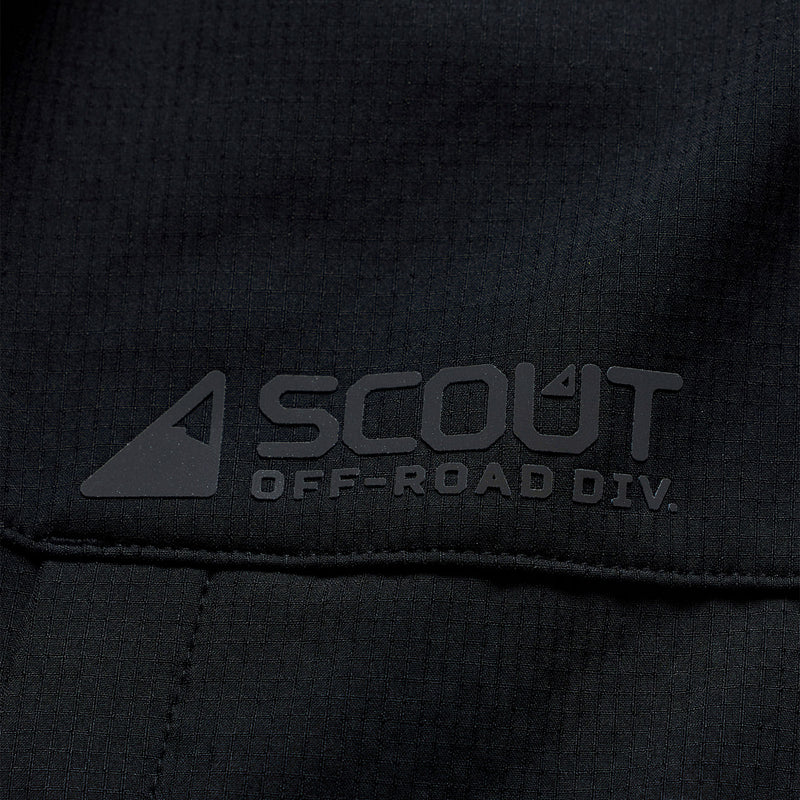 Scout Softshell Off-Road Jacket Solid Black