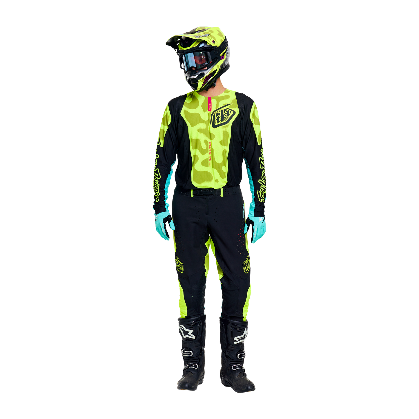SE Pro LS Jersey Myth Black / Flo Yellow