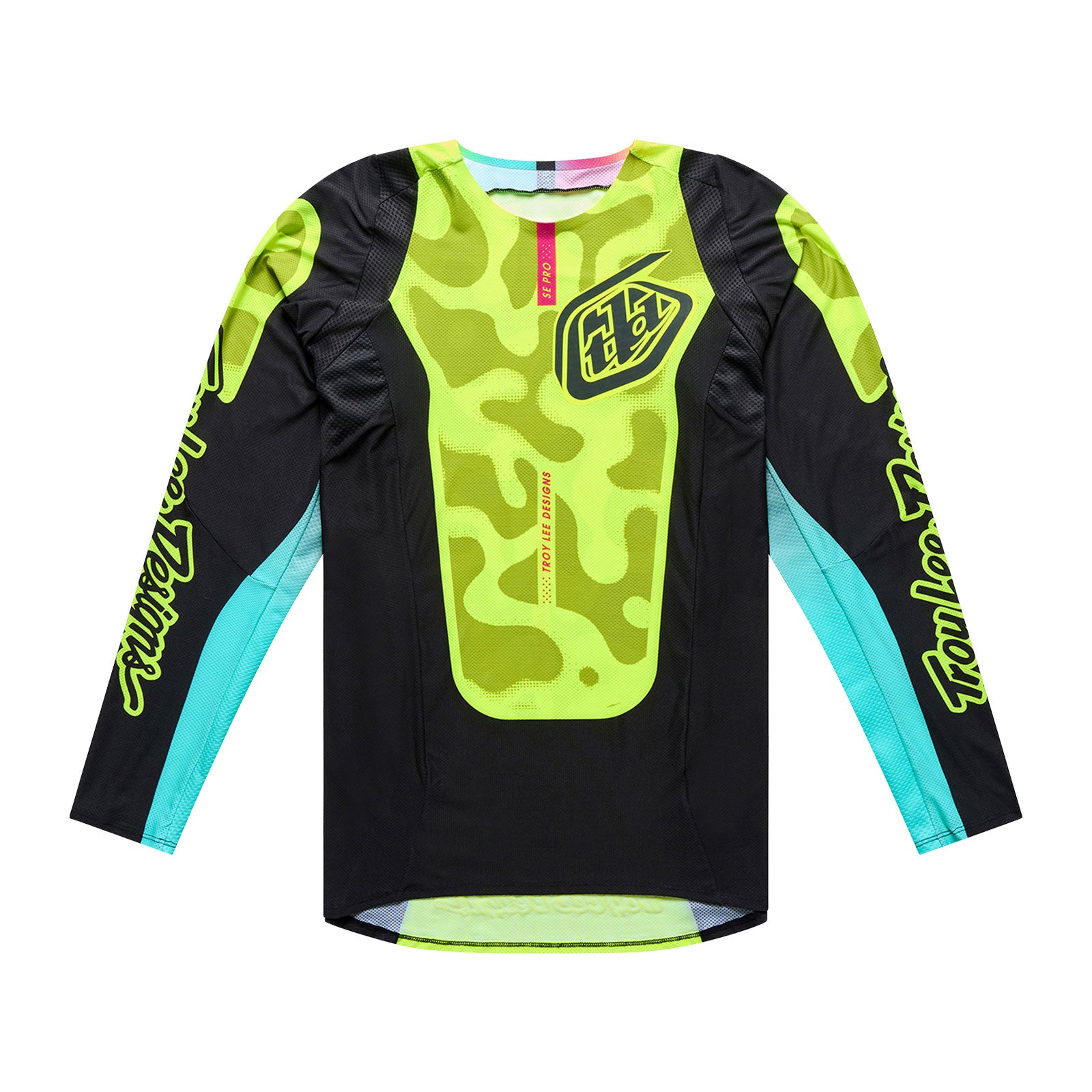 SE Pro LS Jersey Myth Black / Flo Yellow