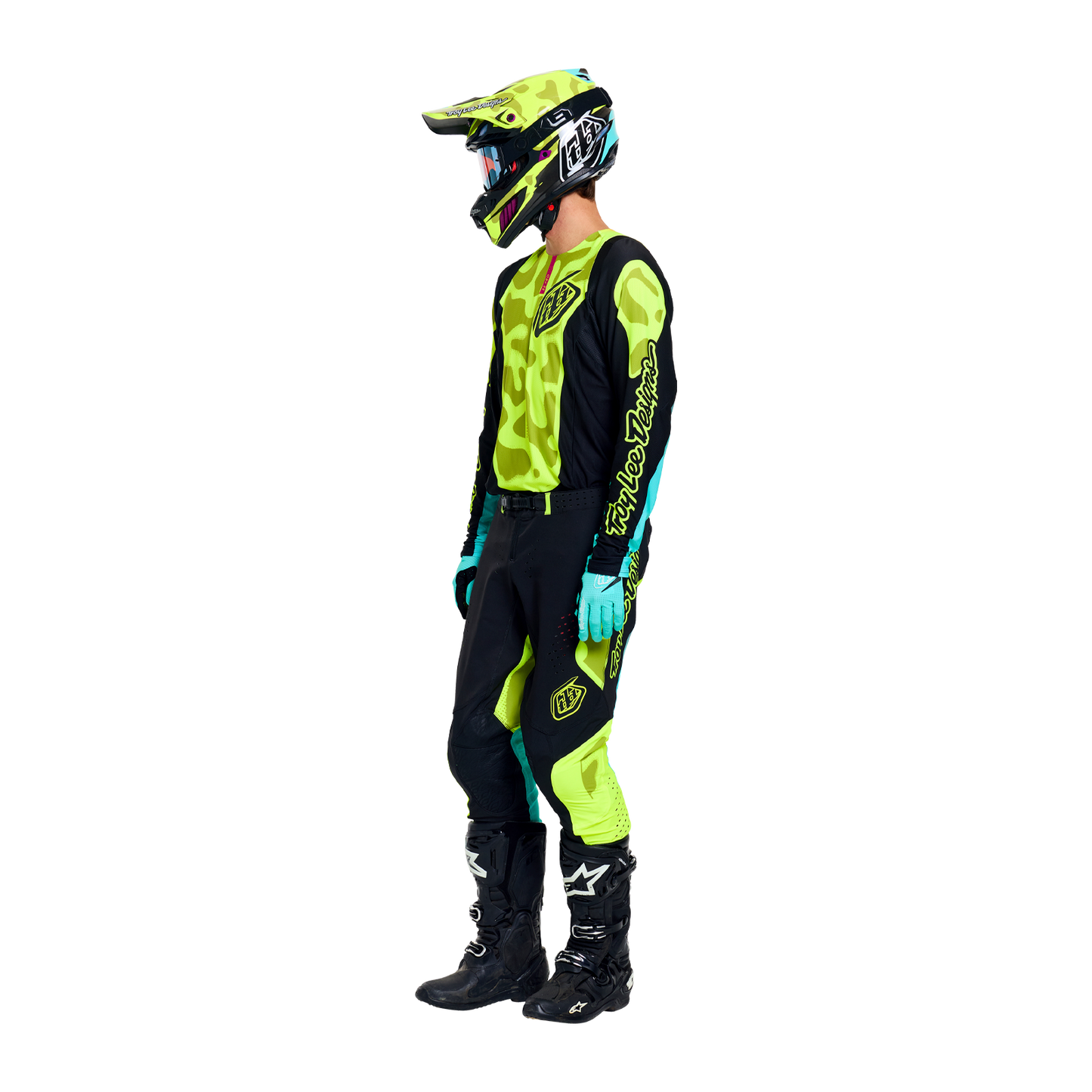 SE Pro LS Jersey Myth Black / Flo Yellow
