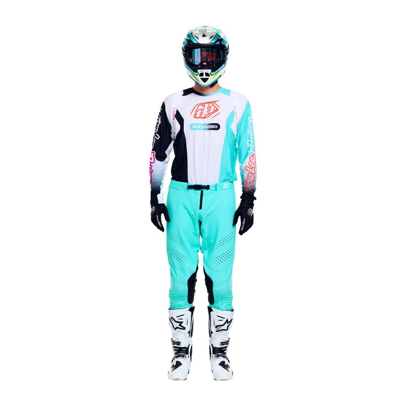 SE Pro LS Jersey Sever White / Teal