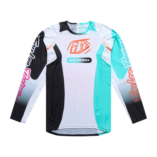 SE Pro LS Jersey Sever White / Teal