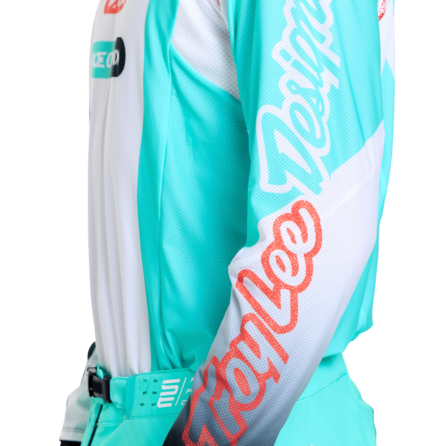 SE Pro LS Jersey Sever White / Teal