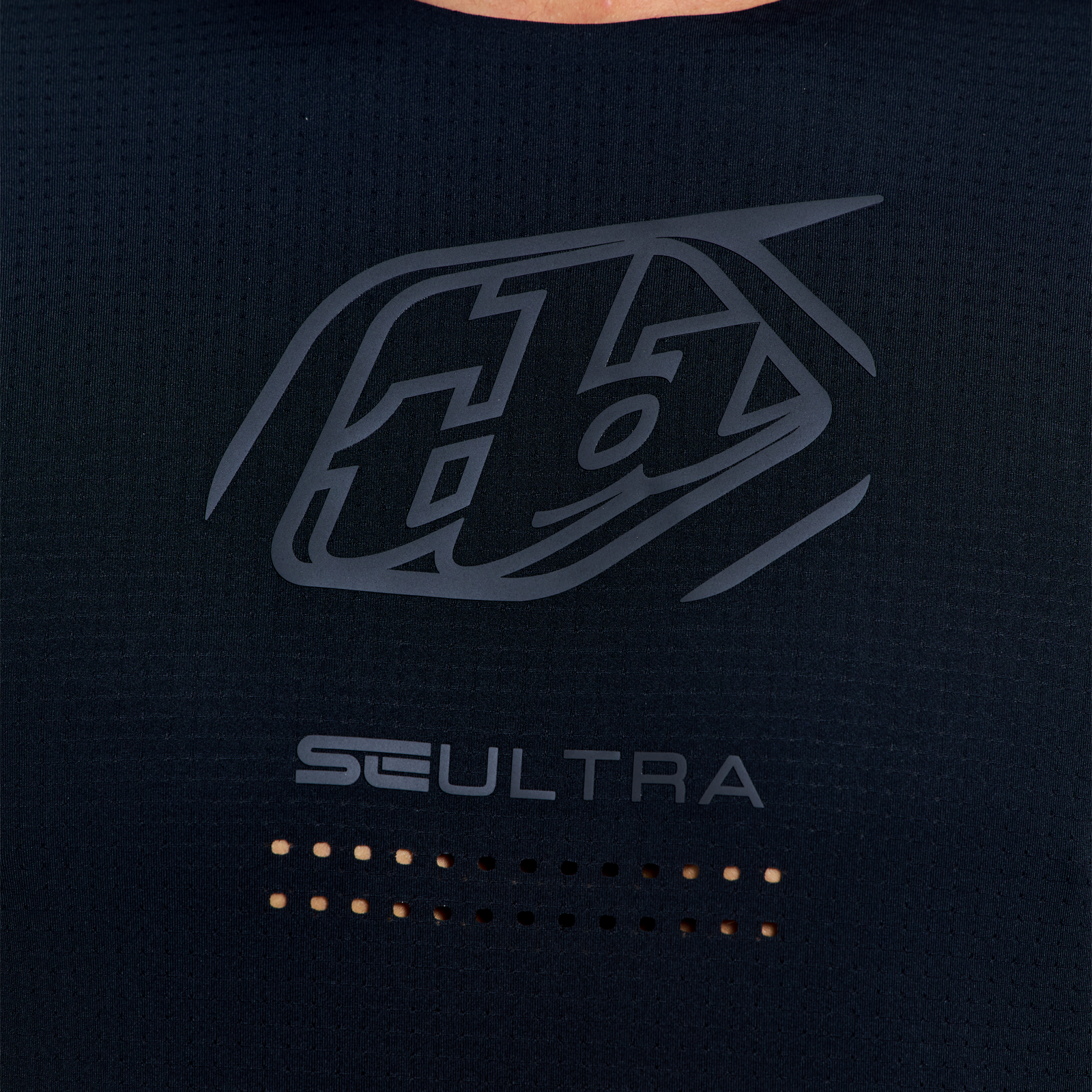 SE Ultra LS Jersey Mono Black / Black – Troy Lee Designs
