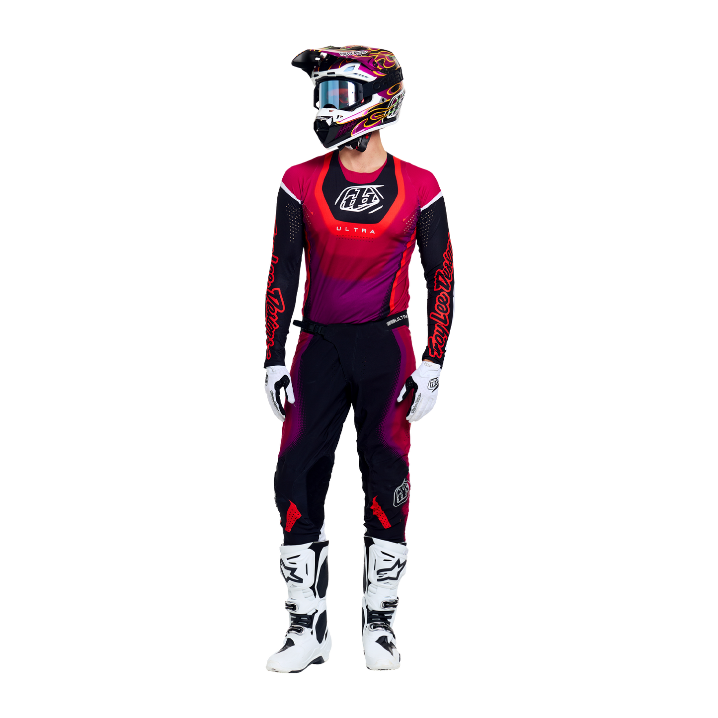 SE Ultra LS Jersey Vision Black / Fuchsia