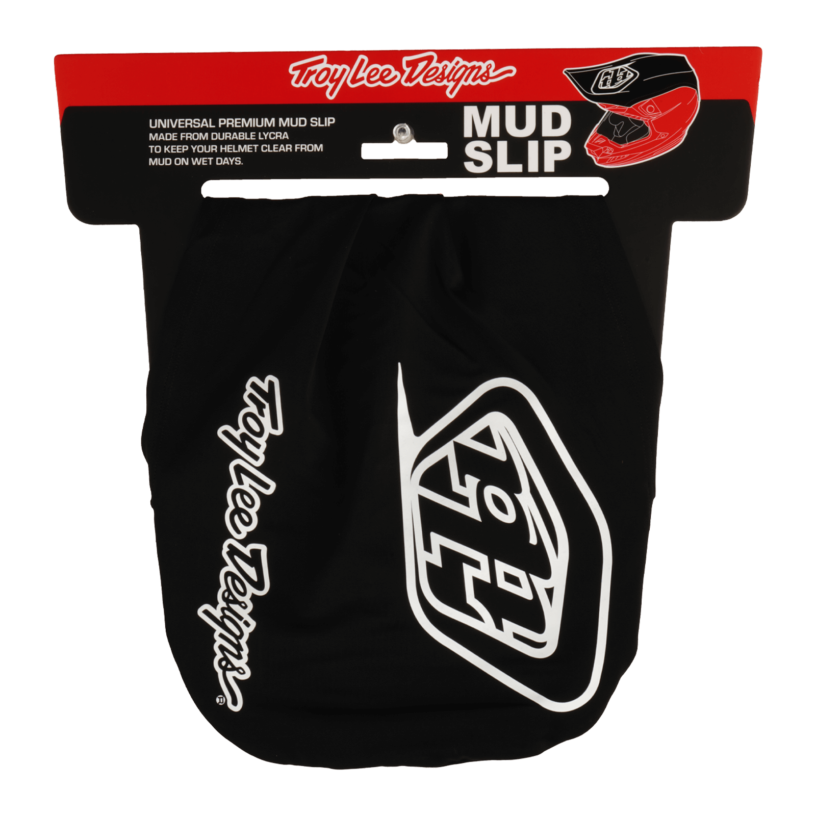 Helmet Mud Slip Solid Black