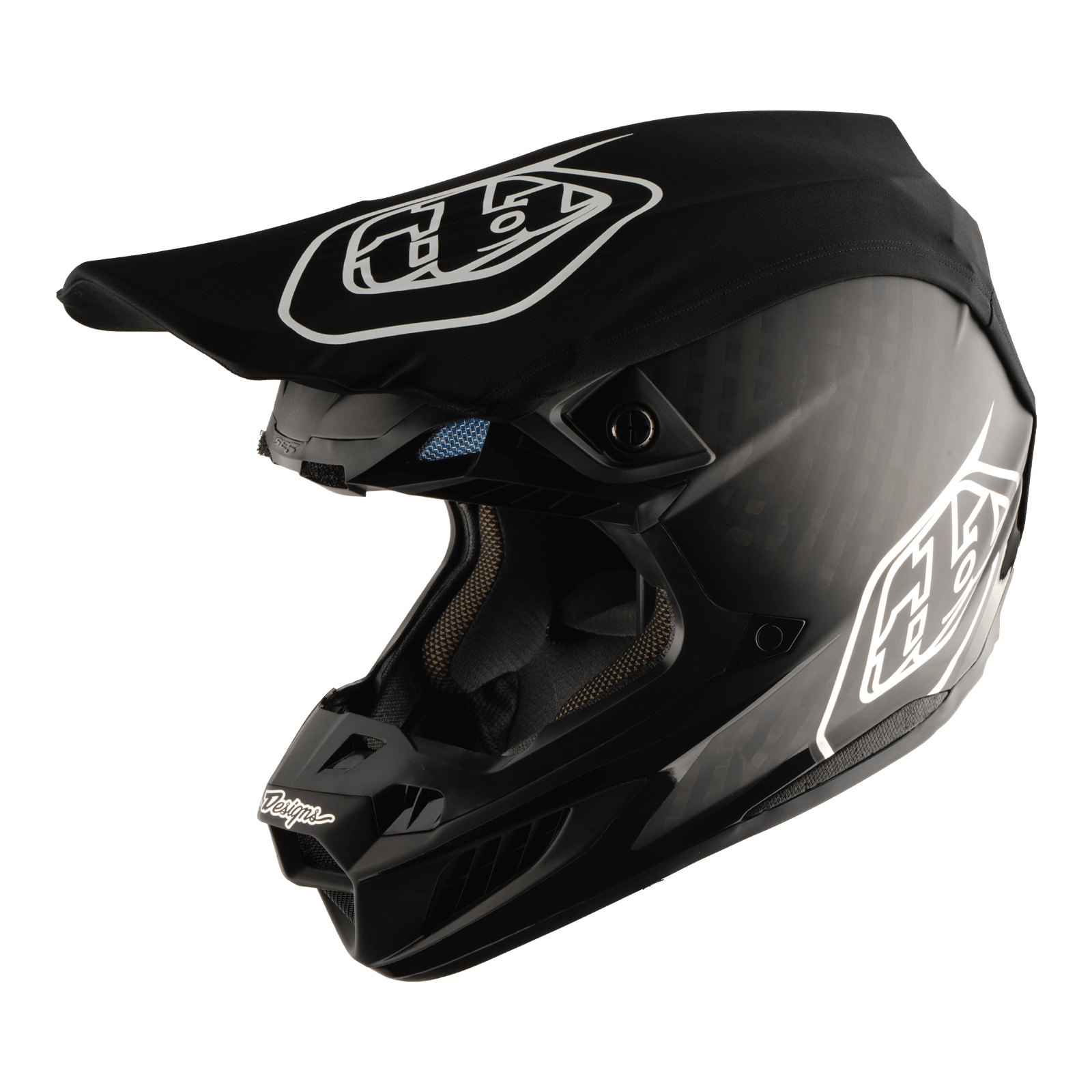 Helmet Mud Slip Solid Black – Troy Lee Designs