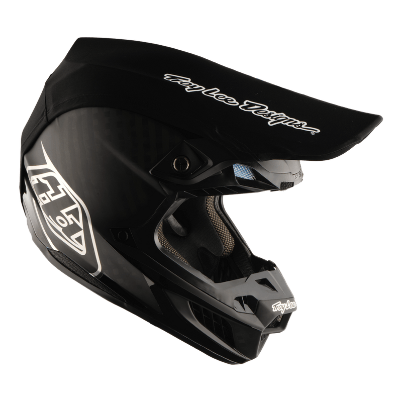 flat black motorcycle helmet is sticky Helmet Mud Slip Solid Black – Troy Lee Designs