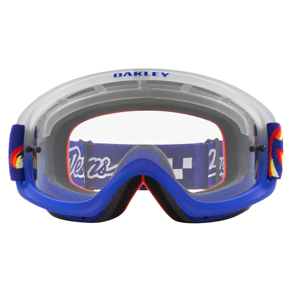 Oakley O Frame 2.0 Pro Xs MX Goggle TLD Peace & Wheelies Clear
