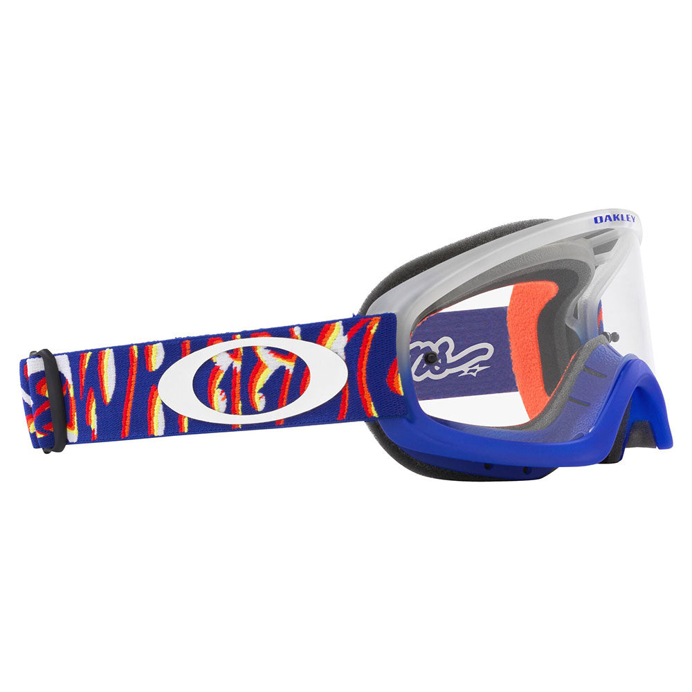 Oakley O Frame 2.0 Pro Xs MX Goggle TLD Peace & Wheelies Clear