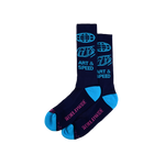 Mens Performance Socks Worldwide Midnight