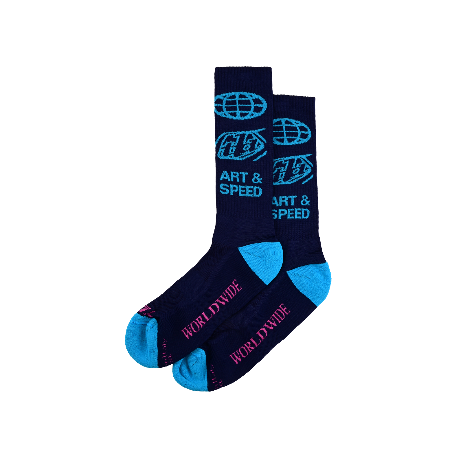 Mens Performance Socks Worldwide Midnight
