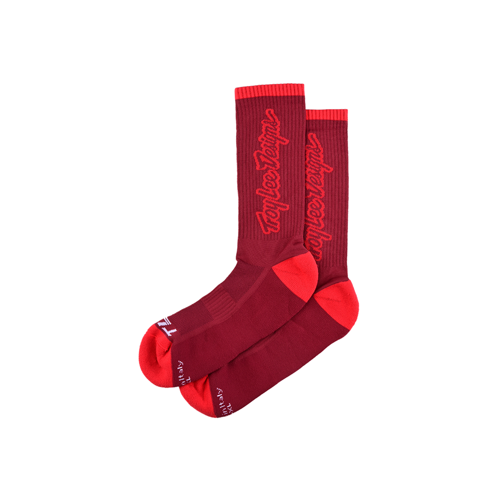 Mens Performance Socks Signature Oxblood