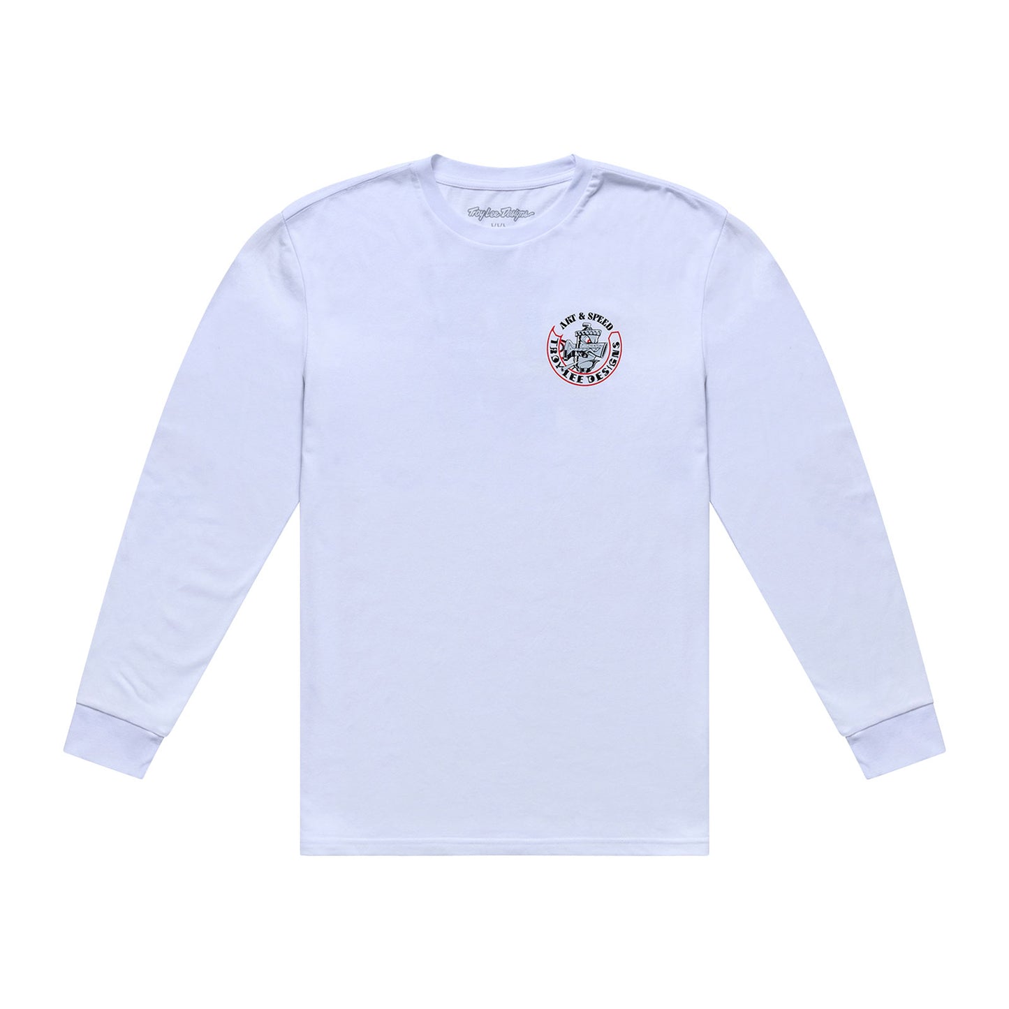 Long Sleeve Tee Carb Club White