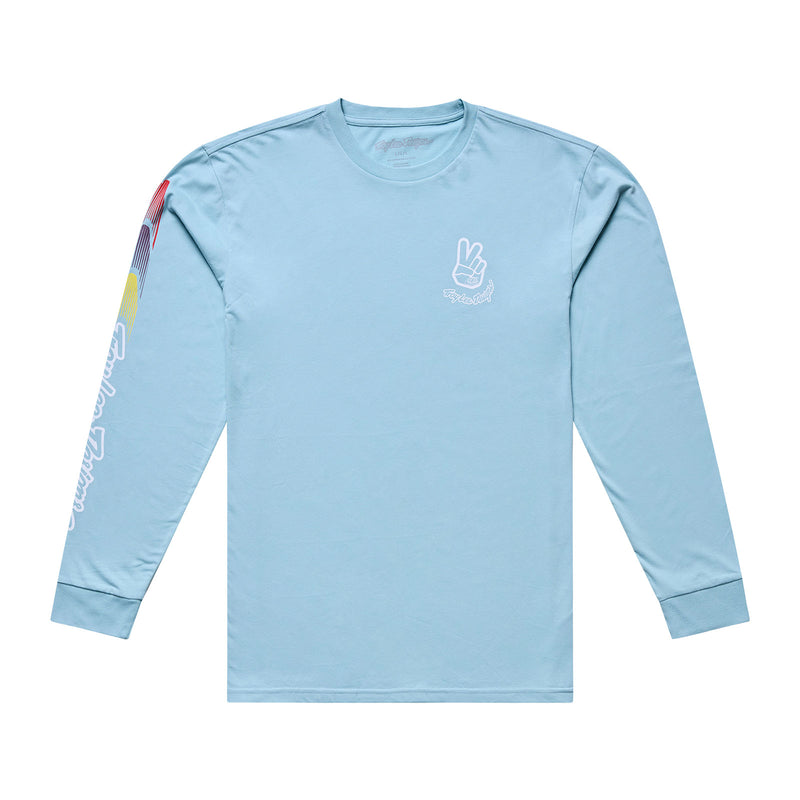 Long Sleeve Tee Deuces Dawn Blue