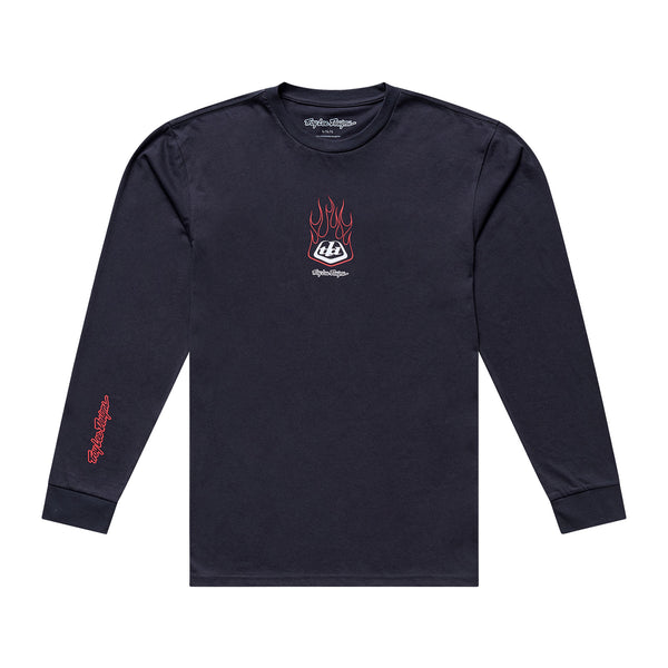Long Sleeve Tee Flame2 Carbon – Troy Lee Designs