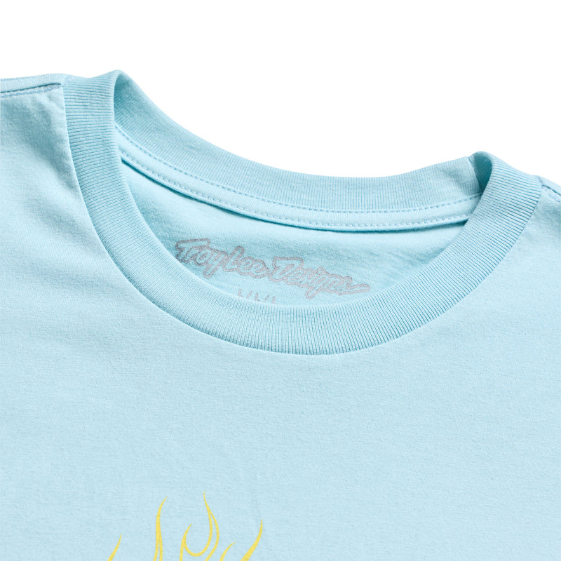 Long Sleeve Tee Flame2 Dawn Blue