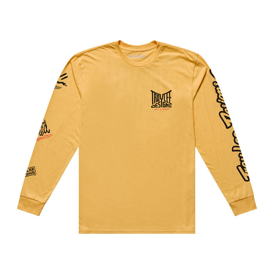 Long Sleeve Tee Handlebar Bleached Melon