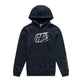 Pullover Hoodie Badge Black / Gray