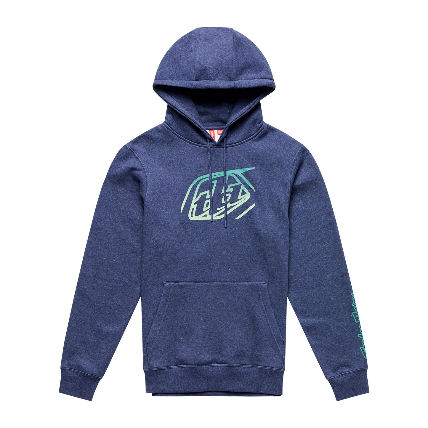Pullover Hoodie Badge Navy Heather